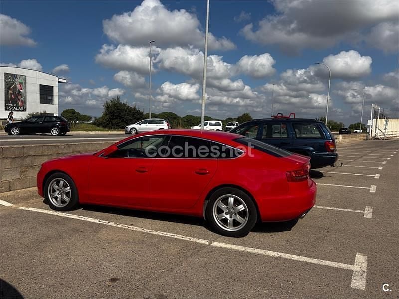 Rojo Usado 2011 Audi A5 Sportback Berlina | 11.000 € (Buen precio) - Imagen 1/3