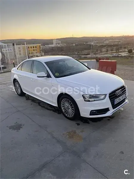 Usado Audi A4 S-Line 150 CV (110 kW) 2014 Blanco Berlina