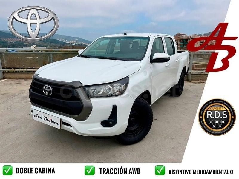 Usado Toyota HiLux 150 CV (110 kW) 2022 Blanco Pickup/Camioneta