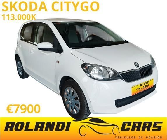 Blanco Usado 2015 Skoda Citigo Ambition Utilitario | 7900 € (Un poco caro) - Imagen 1/4