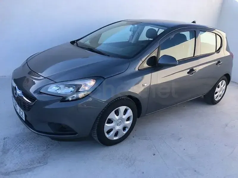 Usado Opel Corsa Selective 75 CV (55 kW) 2015 Gris / plata Utilitario