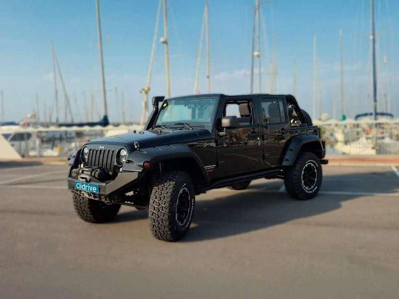 Usado Jeep Wrangler Sahara 200 CV (147 kW) 2011 Negro SUV