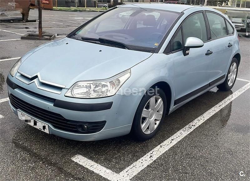 Usado Citroën C4 110 CV (80 kW) 2007 Azul Berlina