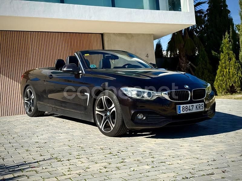 Usado BMW 420 190 CV (139 kW) 2015 Granate Descapotable