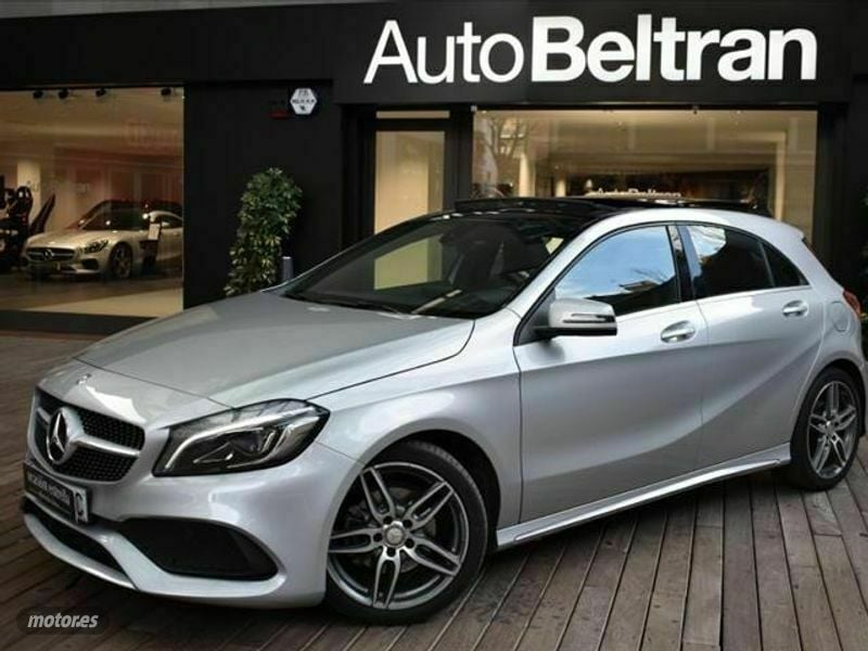 Usado Mercedes A180 109 CV (80 kW) 2017 Plateado Berlina