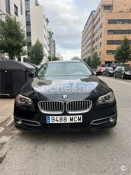 Brugt BMW 525 218 HK (160 kW) 2014 Sort Stationcar