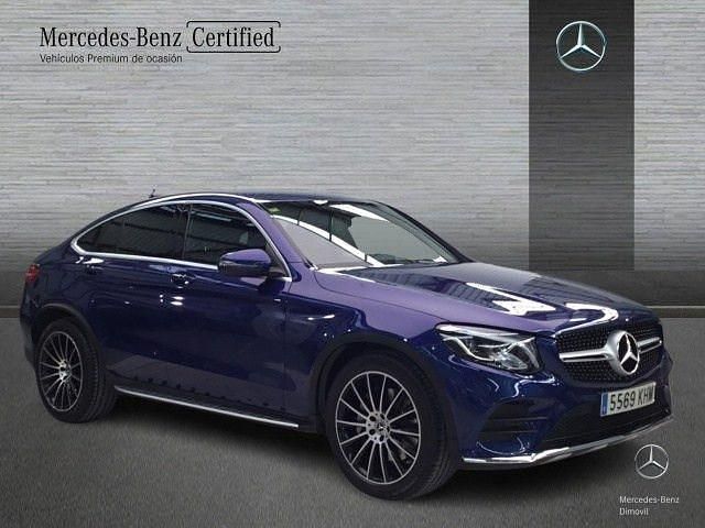 Usado Mercedes GLC220 170 CV (125 kW) 2018 Azul brillante