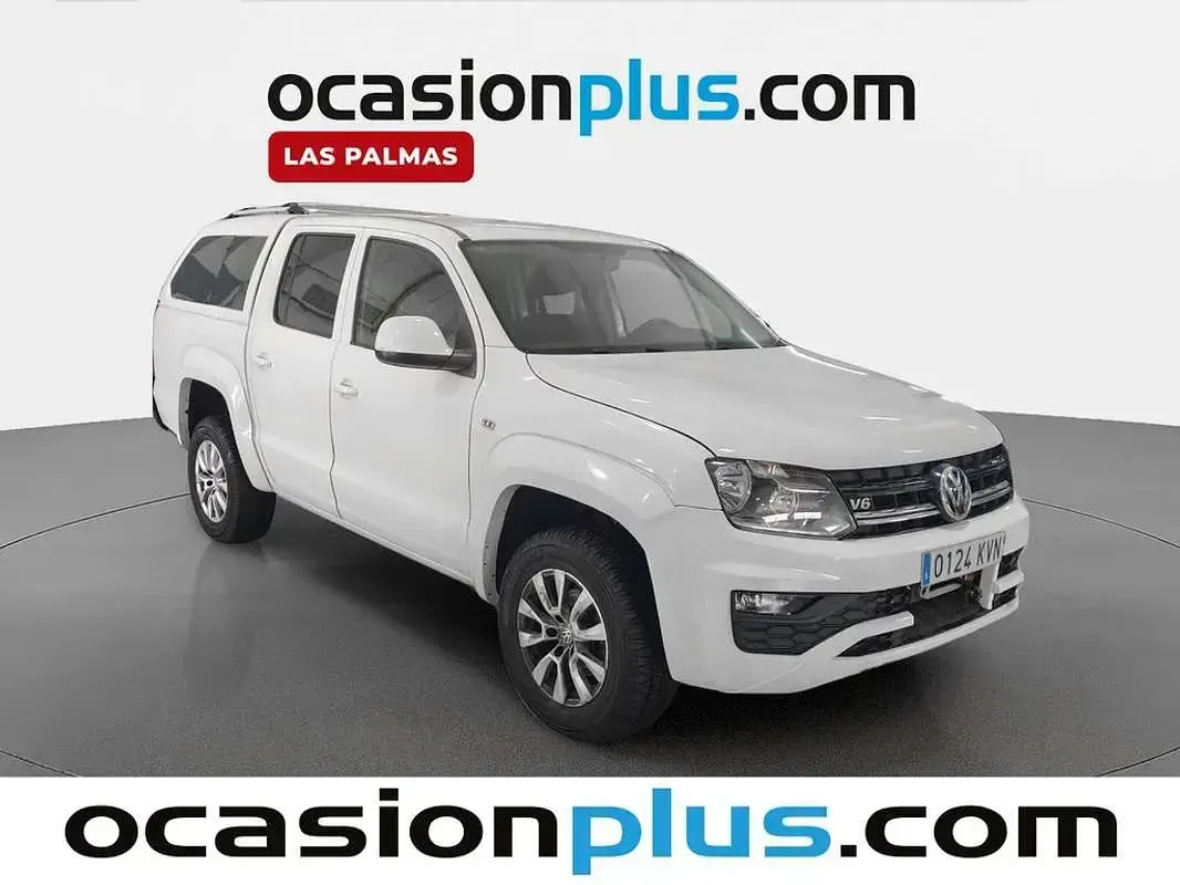 Usado VW Amarok Trendline 163 CV (119 kW) 2019 Blanco Pickup/Camioneta