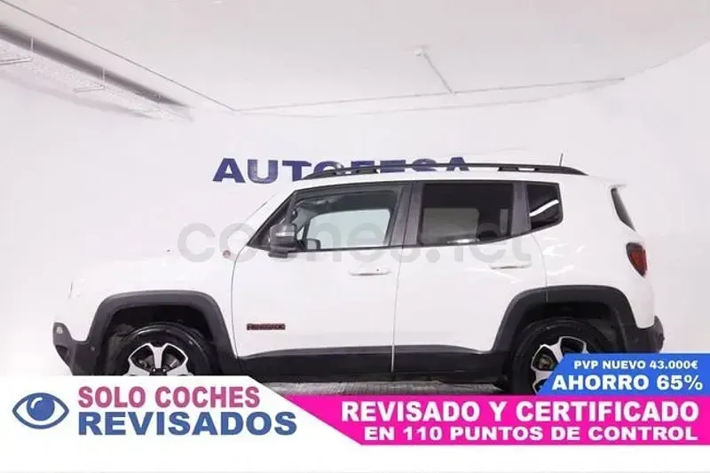 Usado Jeep Renegade Trailhawk 170 CV (125 kW) 2019 Blanco SUV