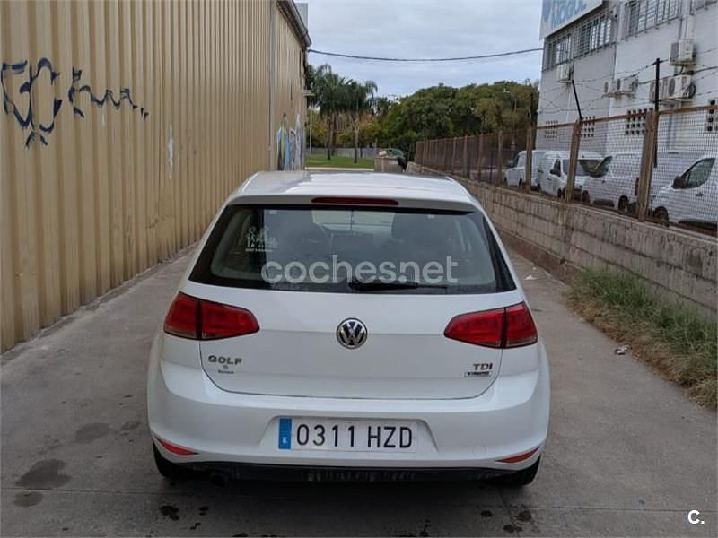 Usado VW Golf VII Advance 110 CV (80 kW) 2014 Blanco Berlina