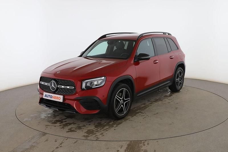 Rojo Usado 2021 Mercedes GLB200 AMG line SUV | 37.399 € (Precio justo) - Imagen 1/3