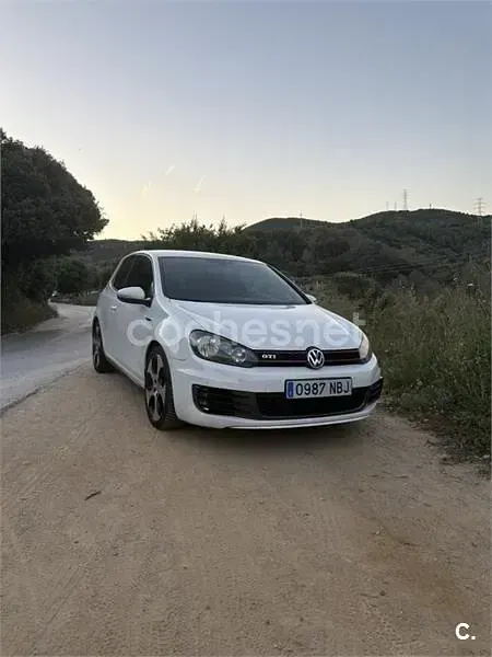 Usado VW Golf VI GTI 210 CV (154 kW) 2010 Blanco Utilitario