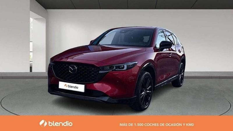 Rojo Usado 2022 Mazda CX-5 Homura-Line SUV | 23.828 € (Precio justo) - Imagen 1/4