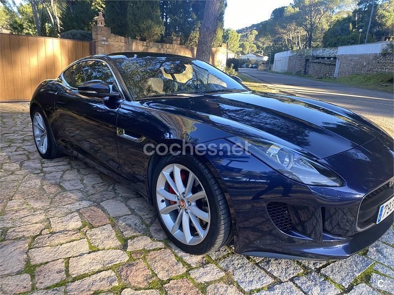 Usado Jaguar F-Type 340 CV (250 kW) 2015 Azul Coupe