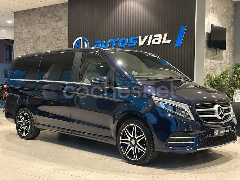 Azul Usado 2018 Mercedes V250 Avantgarde Monovolumen | 42.900 € (Precio justo) - Imagen 1/4