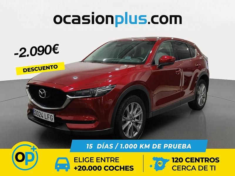 Rojo Usado 2020 Mazda CX-5 SUV | 22.990 € (Un poco caro) - Imagen 1/4