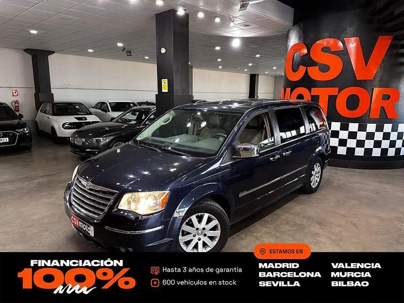 Azul Usado 2008 Chrysler Voyager Monovolumen | 4950 € (Un poco caro) - Imagen 1/4