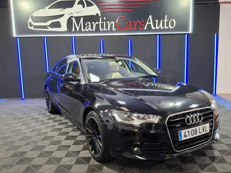 Usado Audi A6 204 CV (150 kW) 2011 Negro Berlina