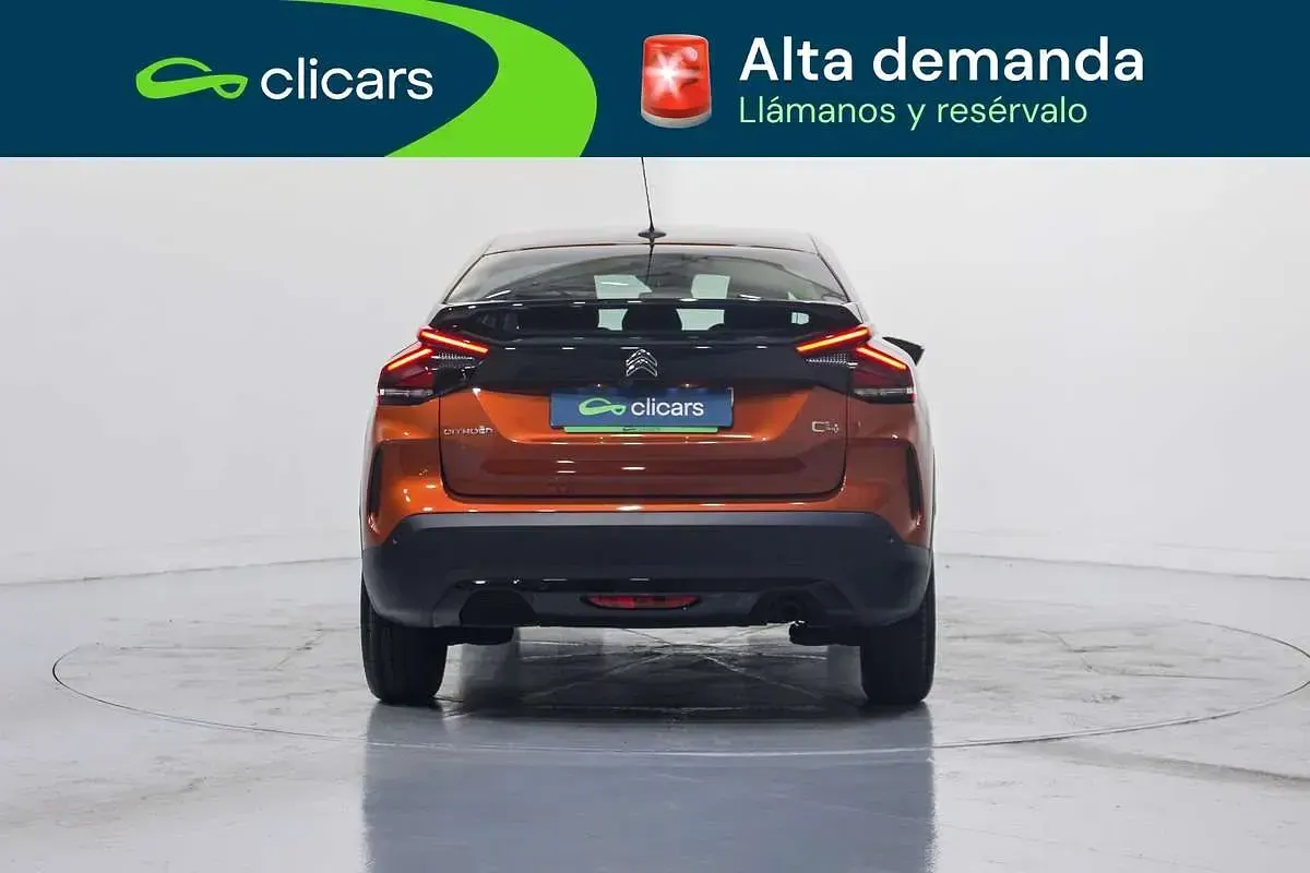 Usado Citroën C4 Feel 110 CV (80 kW) 2022 Naranja Utilitario