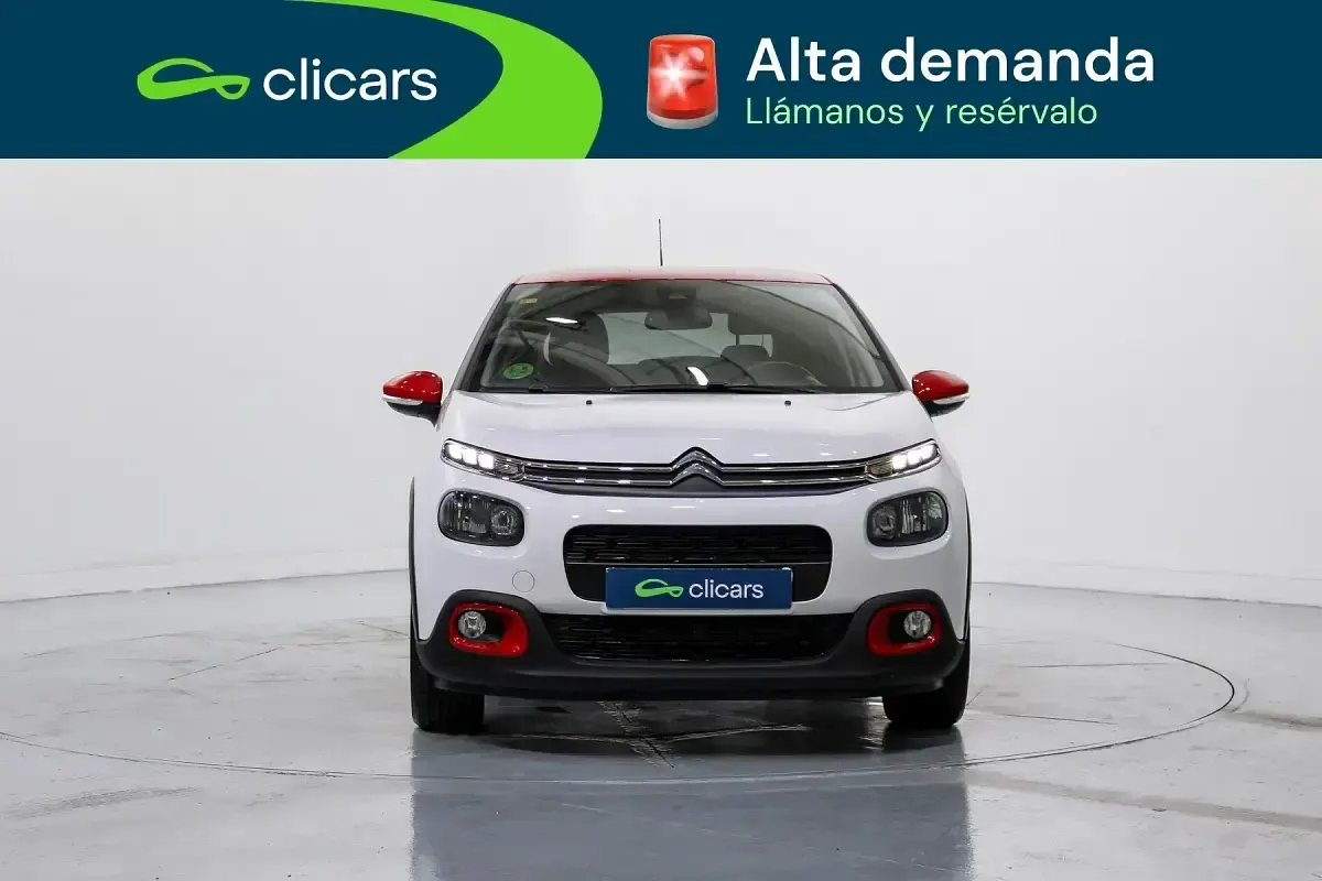 Usado Citroën C3 Shine 99 CV (72 kW) 2018 Blanco Utilitario