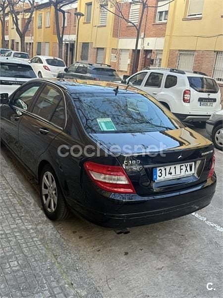 Occasion Mercedes C180 Classic 143 PK (105 kW) 2007 Zwart Sedan