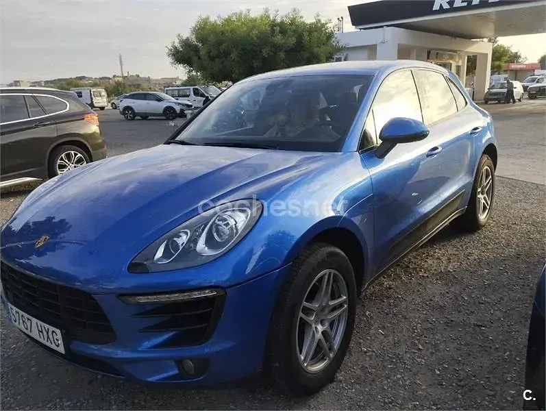 Usado Porsche Macan 258 CV (189 kW) 2014 Azul SUV
