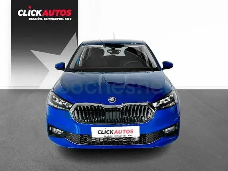 Usado Skoda Fabia Ambition 110 CV (80 kW) 2024 Azul Utilitario