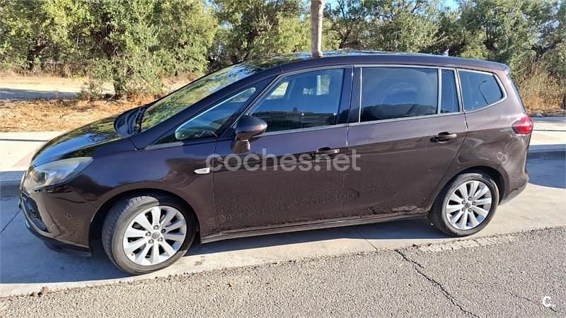 Marrón Usado 2015 Opel Zafira Tourer Selective Monovolumen | 9600 € (Precio justo) - Imagen 1/4