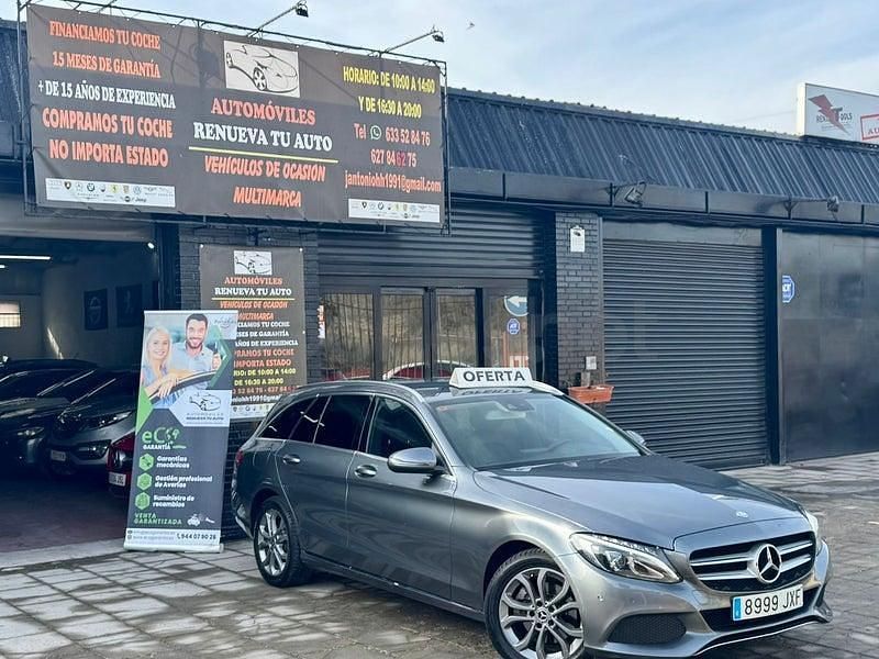 Usado Mercedes C220 170 CV (125 kW) 2017 Gris / plata Familiar