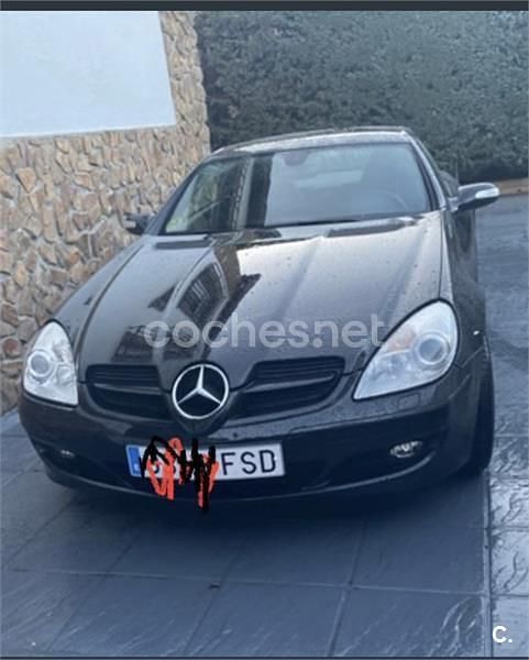 Usado Mercedes SLK350 272 CV (200 kW) 2006 Negro Descapotable