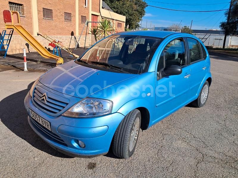 Usado Citroën C3 Exclusive 92 CV (67 kW) 2002 Azul Berlina