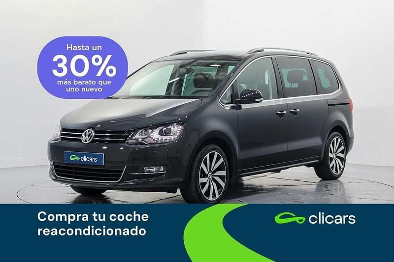 Gris Usado 2021 VW Sharan Sport Monovolumen | 33.790 € (Precio justo) - Imagen 1/4
