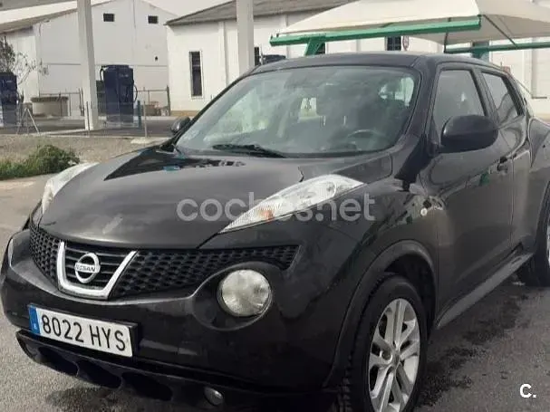 Usado Nissan Juke Acenta 110 CV (80 kW) 2014 Negro SUV
