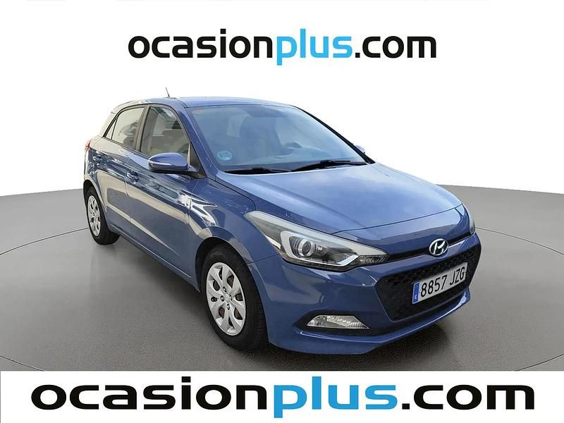 Begagnad Hyundai i20 84 HK (61 kW) 2017 Blå