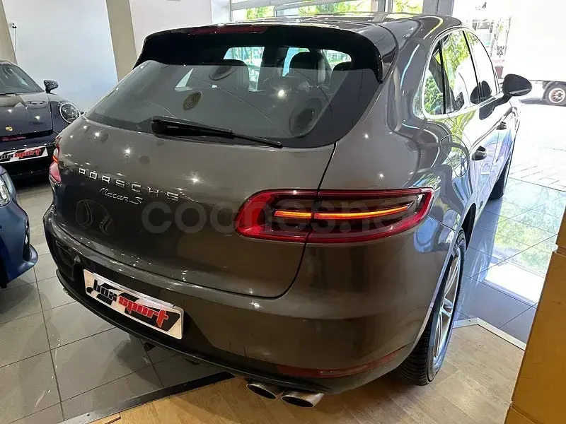 Usado Porsche Macan S 258 CV (189 kW) 2014 Gris / plata SUV
