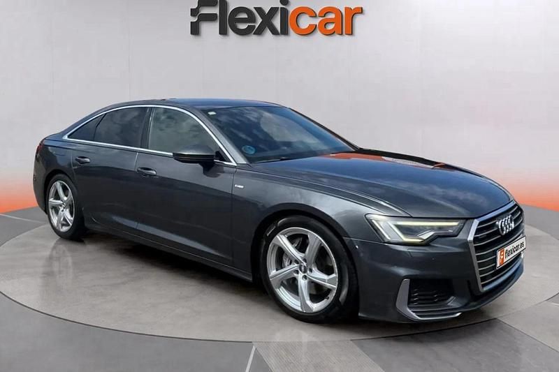 Gris Usado 2018 Audi A6 S-Line Berlina | 30.990 € (Un poco caro) - Imagen 1/4