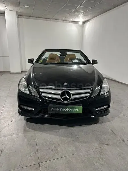 Usado Mercedes E250 Avantgarde 204 CV (150 kW) 2012 Negro Descapotable