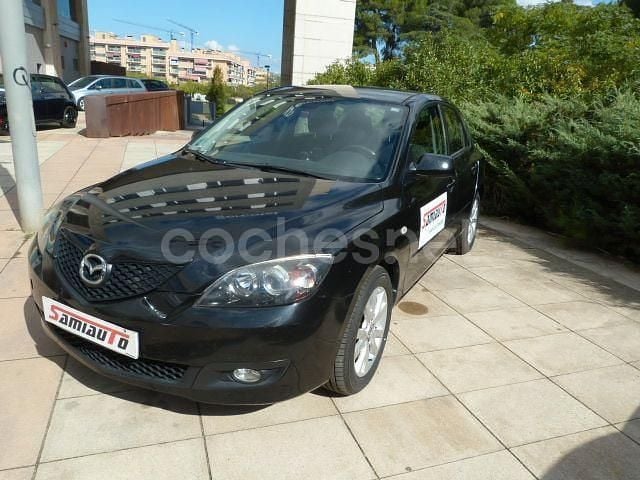 Negro Usado 2008 Mazda 3 Active Berlina | 6450 € (Precio justo) - Imagen 1/4
