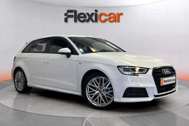 Blanco Usado 2018 Audi A3 Sportback Attraction Berlina | 17.970 € (Precio justo) - Imagen 1/4