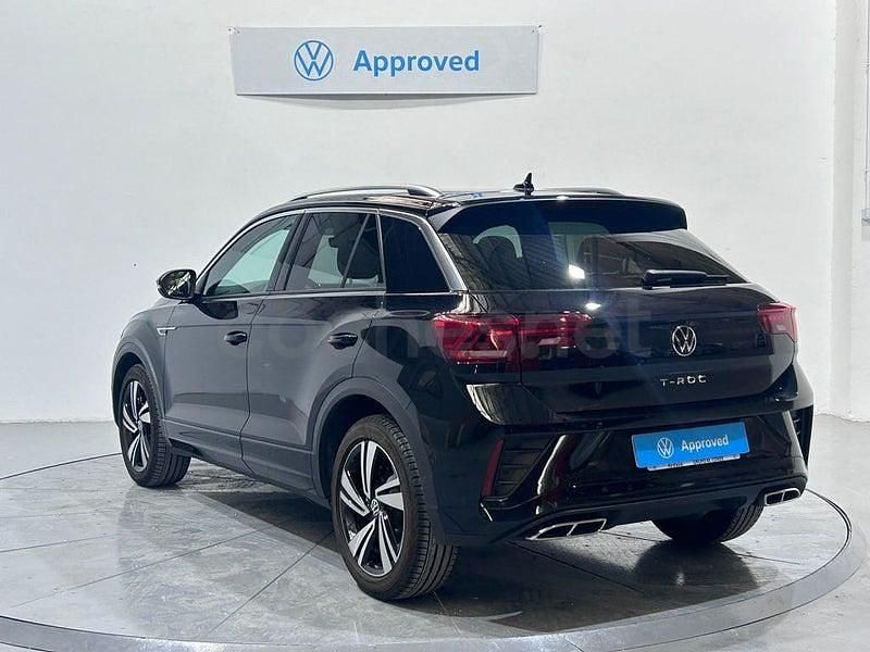 Usado VW T-Roc R-line 150 CV (110 kW) 2022 Negro SUV