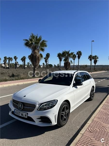 Blanco Usado 2019 Mercedes C200 Familiar | 23.000 € (Precio justo) - Imagen 1/4