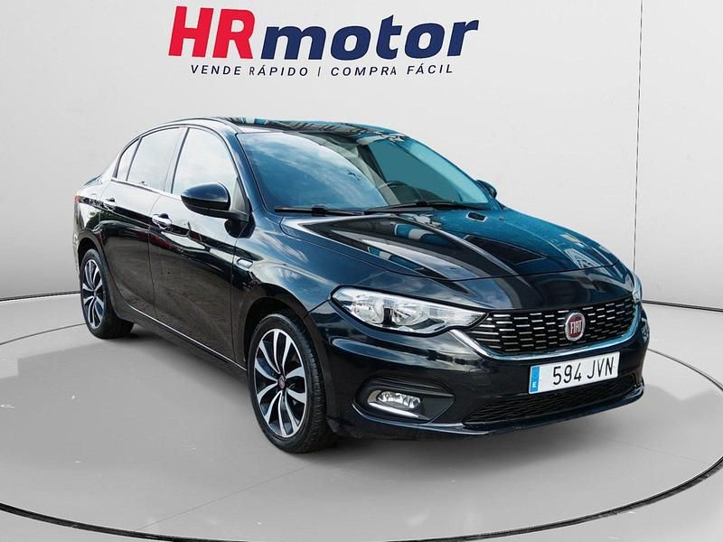 Negro Usado 2016 Fiat Tipo Lounge Berlina | 9100 € (Precio justo) - Imagen 1/4
