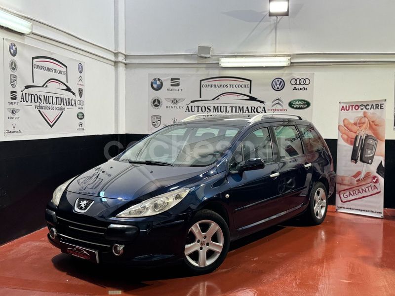 Azul Usado 2008 Peugeot 307 Familiar | 2699 € (Super precio) - Imagen 1/4