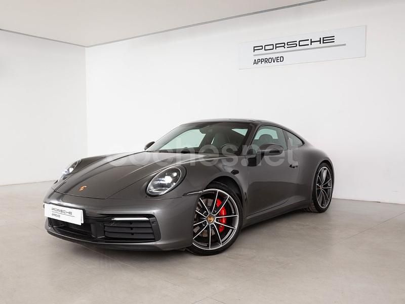 Gris / plata Usado 2020 Porsche 911 Carrera 4S Coupe | 139.800 € (Caro) - Imagen 1/4