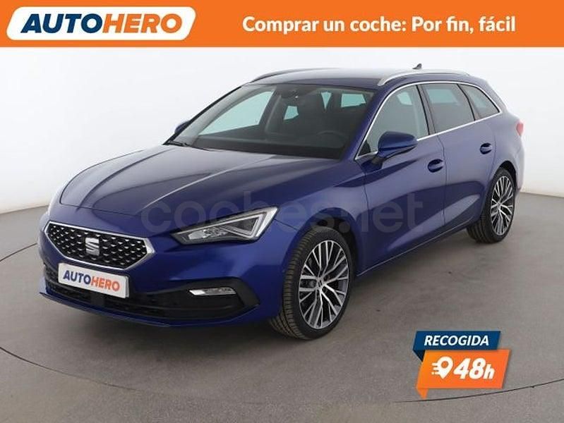 Azul Usado 2020 Seat Leon XCELLENCE Familiar | 15.299 € (Buen precio) - Imagen 1/3