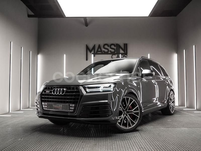 Gris / plata Usado 2018 Audi SQ7 S-Line SUV | 46.999 € (Precio justo) - Imagen 1/4