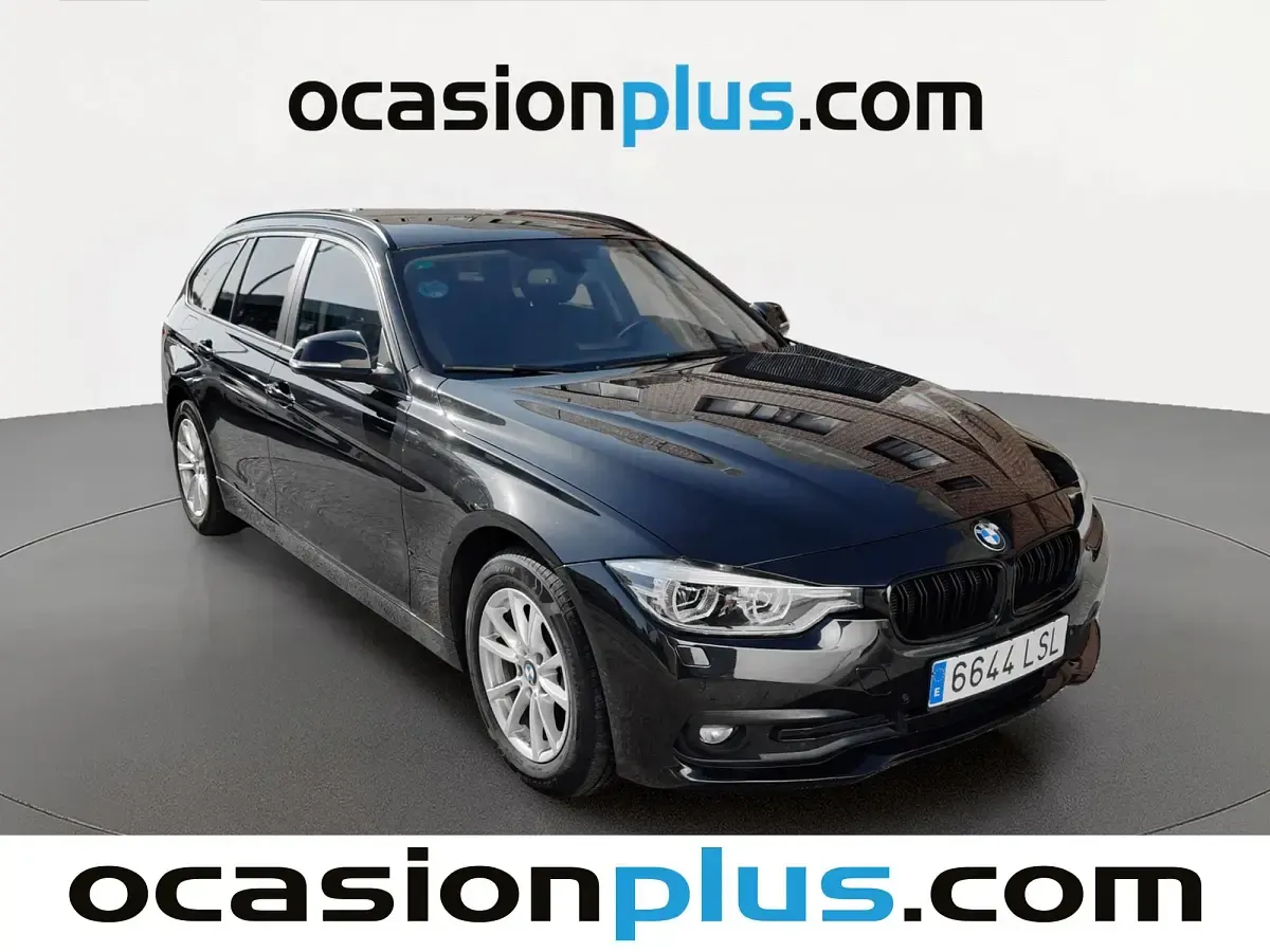 Usado BMW 320 190 CV (139 kW) 2018 Negro Familiar