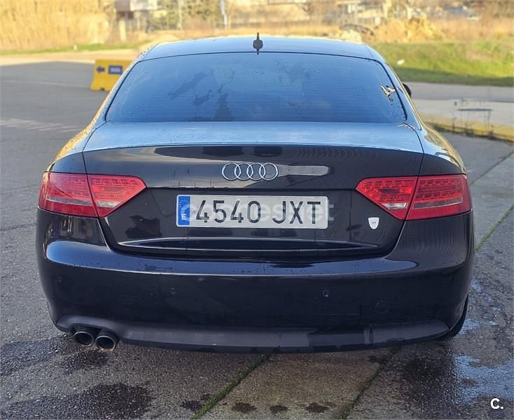 Usado Audi A5 S-Line 170 CV (125 kW) 2009 Negro Coupe