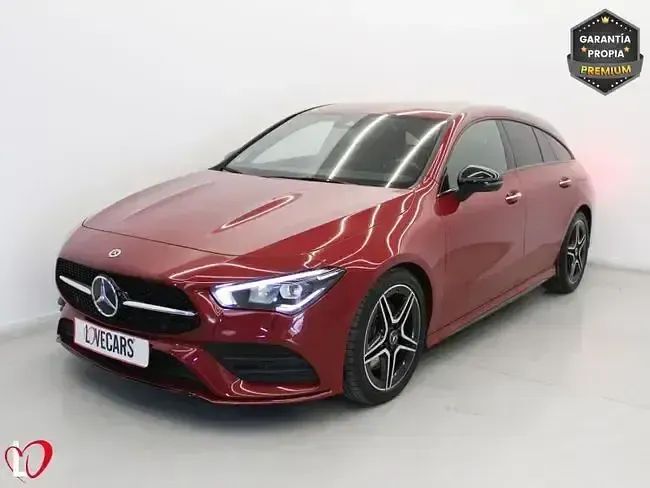 Brugt Mercedes CLA200 Shooting Brake 150 HK (110 kW) 2021 Rød Stationcar