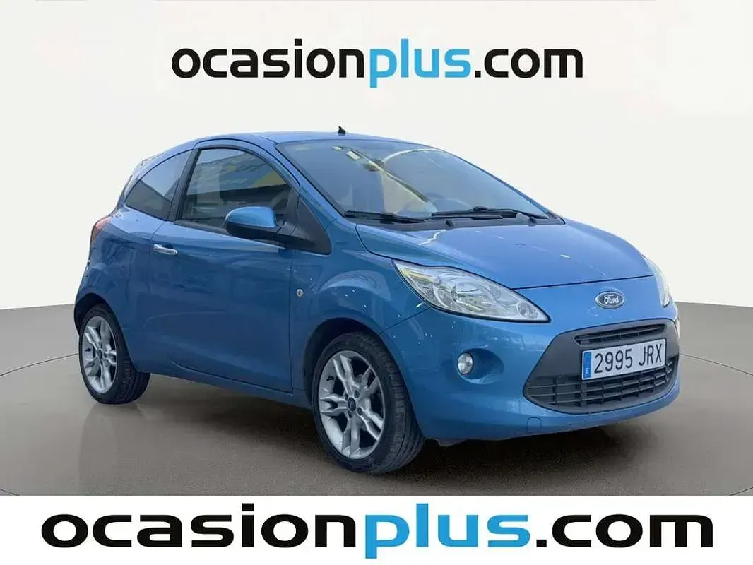 Usado Ford Ka Titanium 69 CV (50 kW) 2016 Azul Utilitario